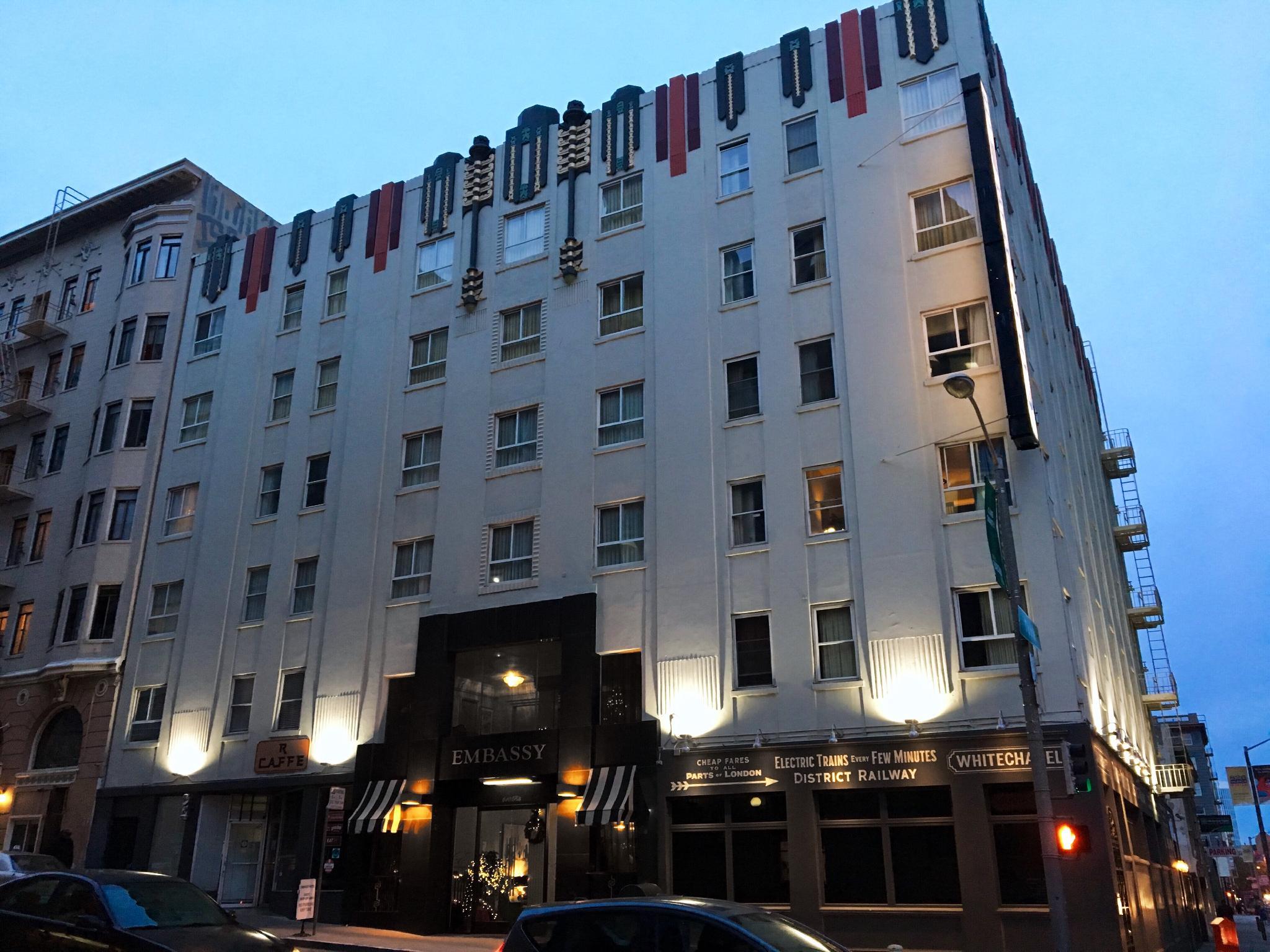 Embassy Hotel San Francisco Eksteriør bilde